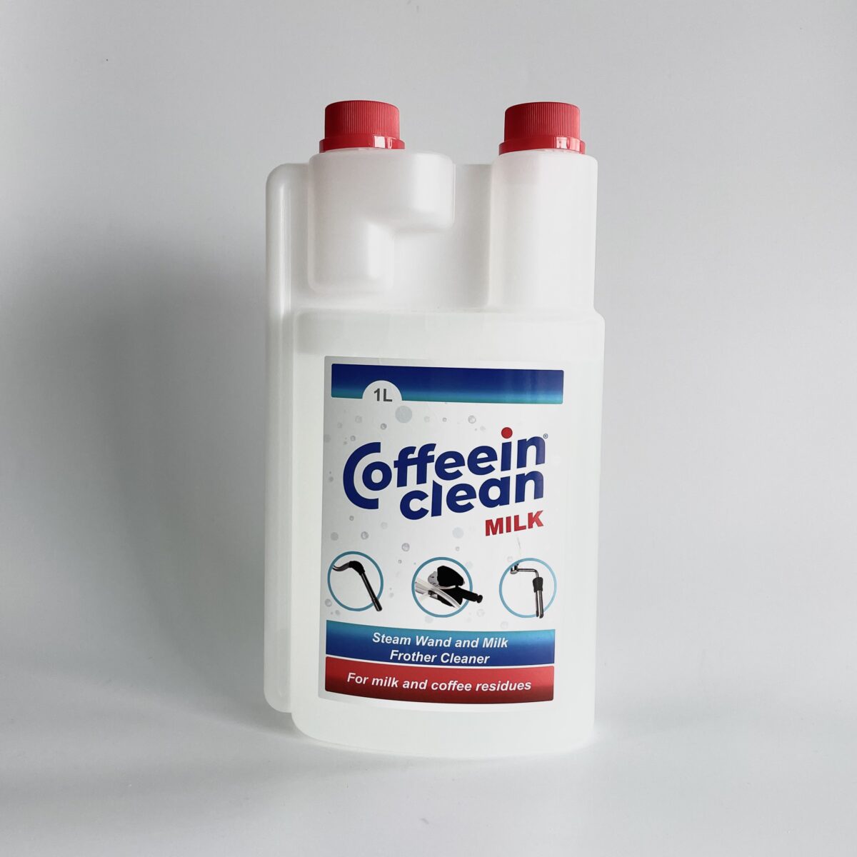Coffeein Clean – рідина для очищення молочної системи кавоварки, 1 л Рідкий засіб Coffeein Clean для очищення молочної системи кавоварки, 1 л